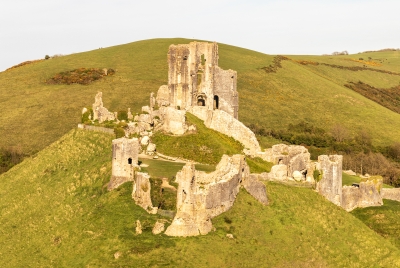 Corfe Castle Dorset UK 2024